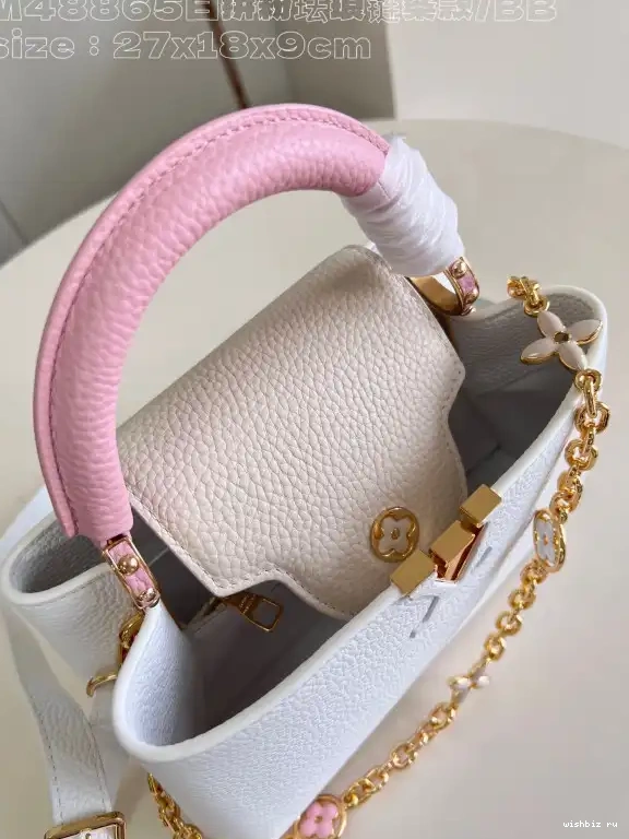 WIS LOUIS BB-27*18*9CM CAPUCINES VUITTON 0703
